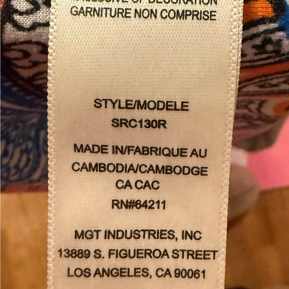 Colorful Paisley Robe - Picture 4 of 5